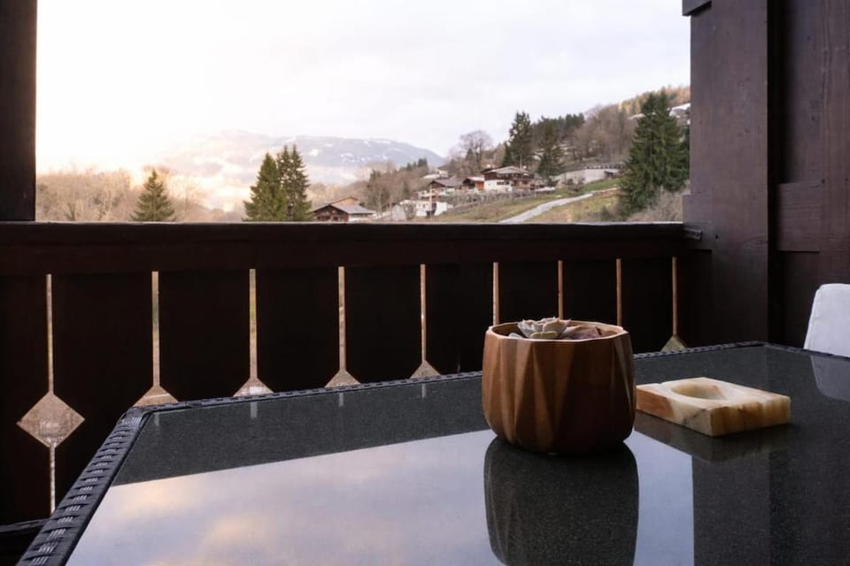 Cozy studio in Combloux - Mountain view Apartment in Combloux