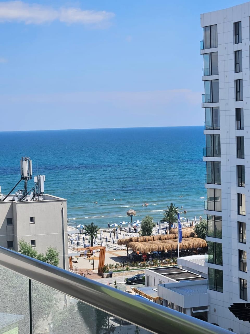 Natural landscape, View (from property/room), Balcony/Terrace, Beach, Sea view