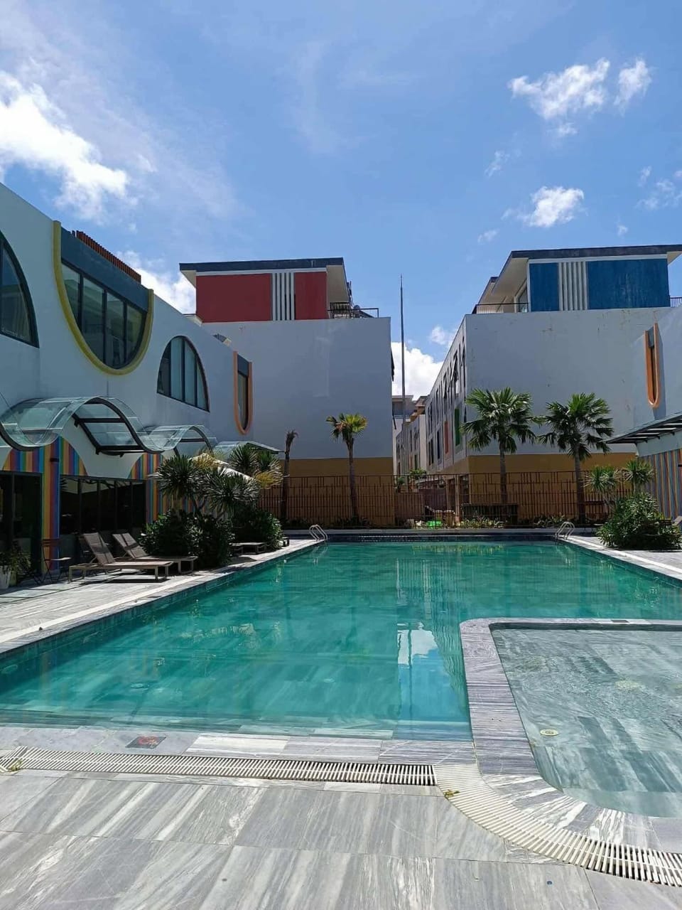 Pool view, Swimming pool, Swimming pool, sunbed