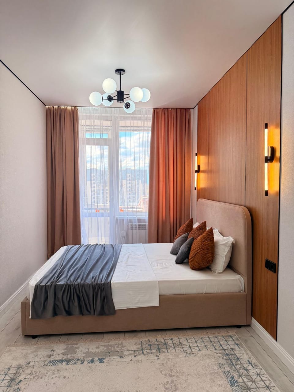 Bed, Photo of the whole room, Bedroom, wardrobe