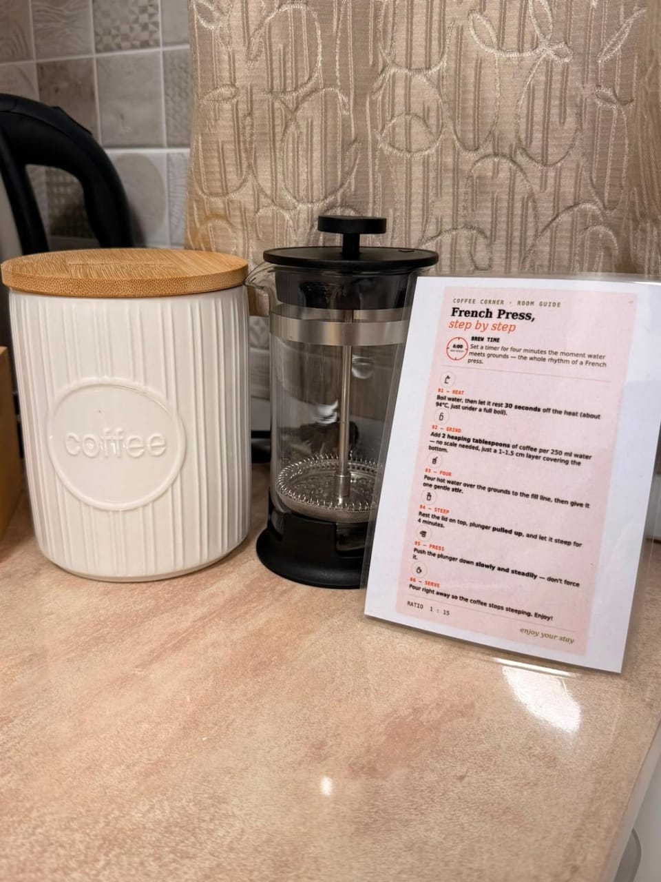 Coffee/tea facilities