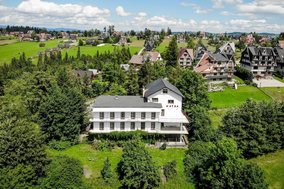 Property building, Spring, Day, Neighbourhood, Natural landscape, Bird's eye view