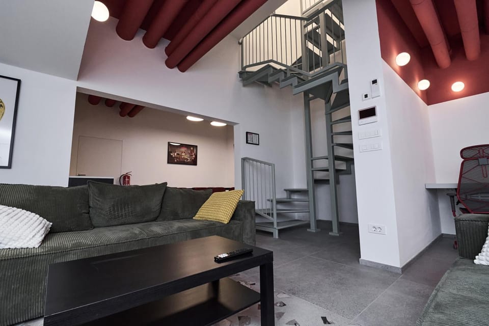 Living room, Seating area, heating, air conditioner