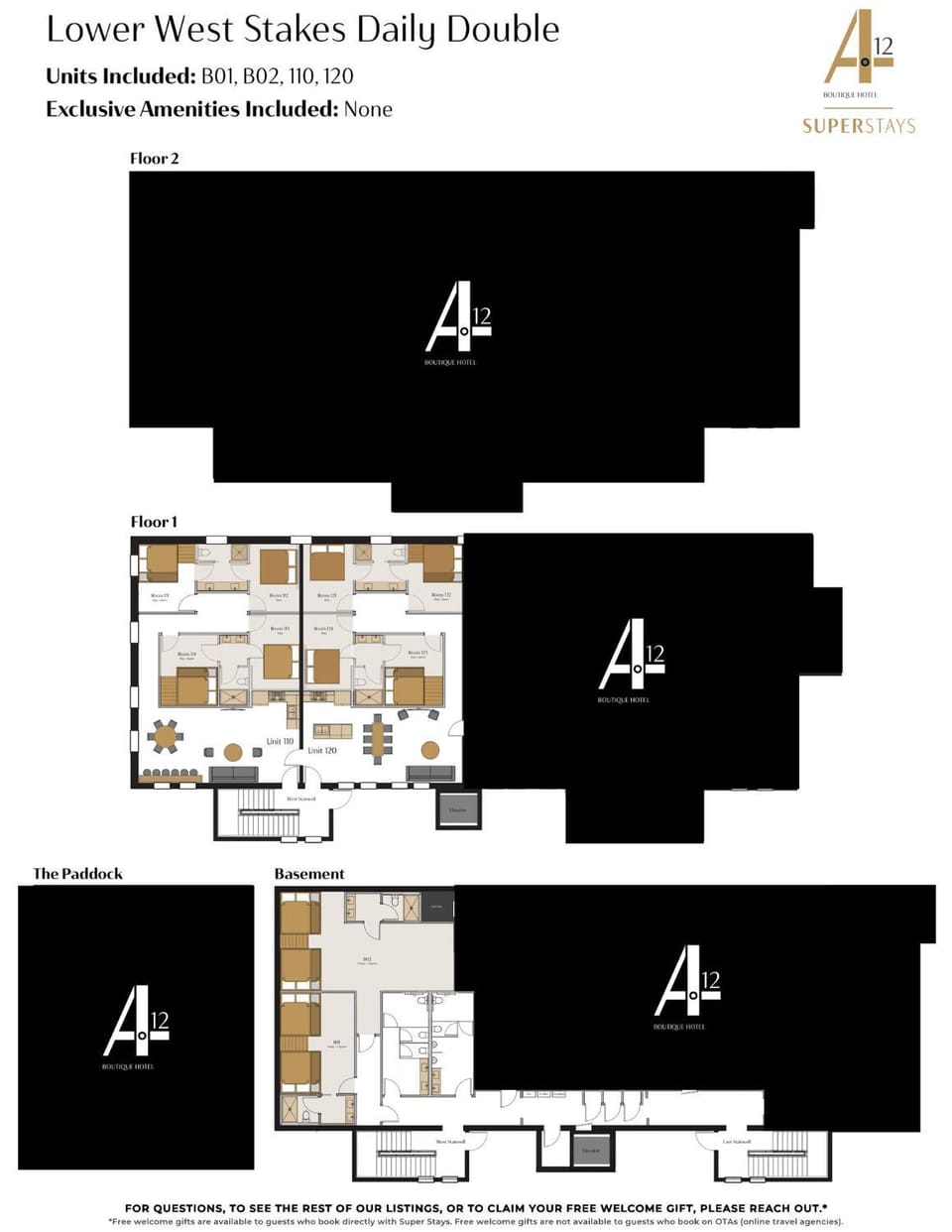 A12 Lower West Stakes Daily Double Suite Hotel in Jefferson County