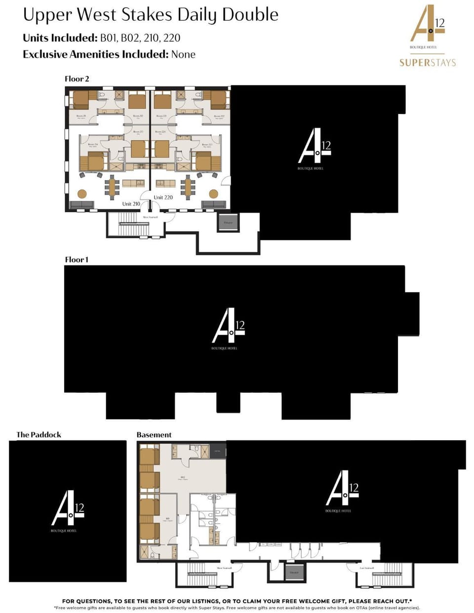 A12 Upper West Stakes Daily Double Suite Hotel in Jefferson County
