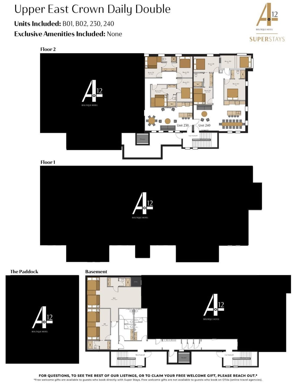 A12 Upper East Crown Daily Double Suite Hotel in Jefferson County