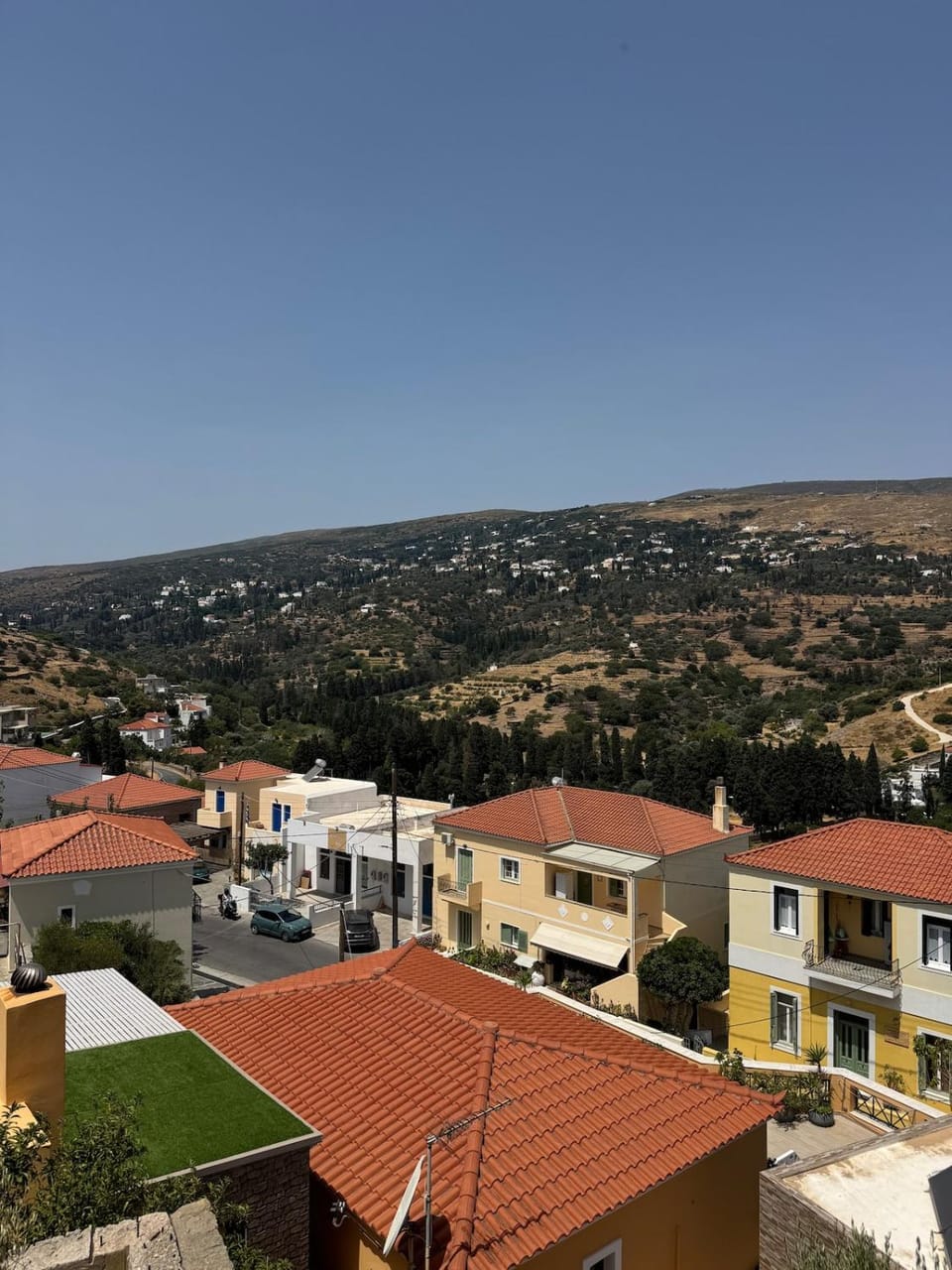 Bright modern apt with breathtaking view in Chora! Apartment in Decentralized Administration of the Aegean
