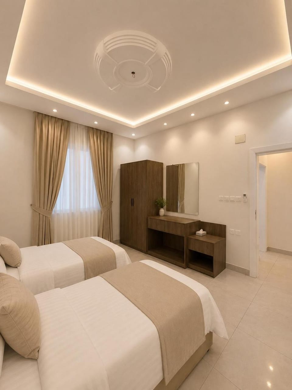 Photo of the whole room, Bedroom