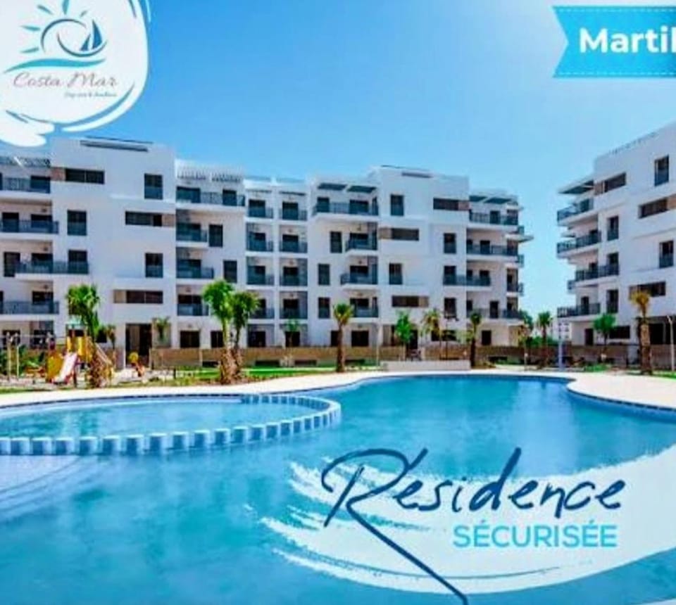 Appartement a 200 m de la plage avec vue sur piscine Apartment in Tangier-Tétouan-Al Hoceima