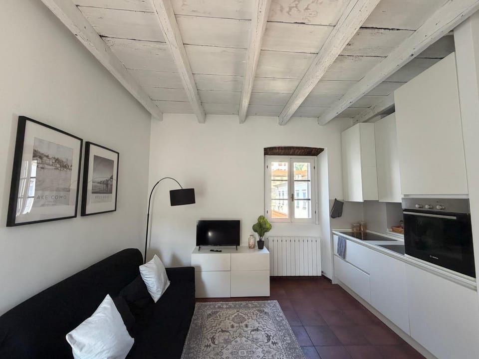 Living room, kitchen