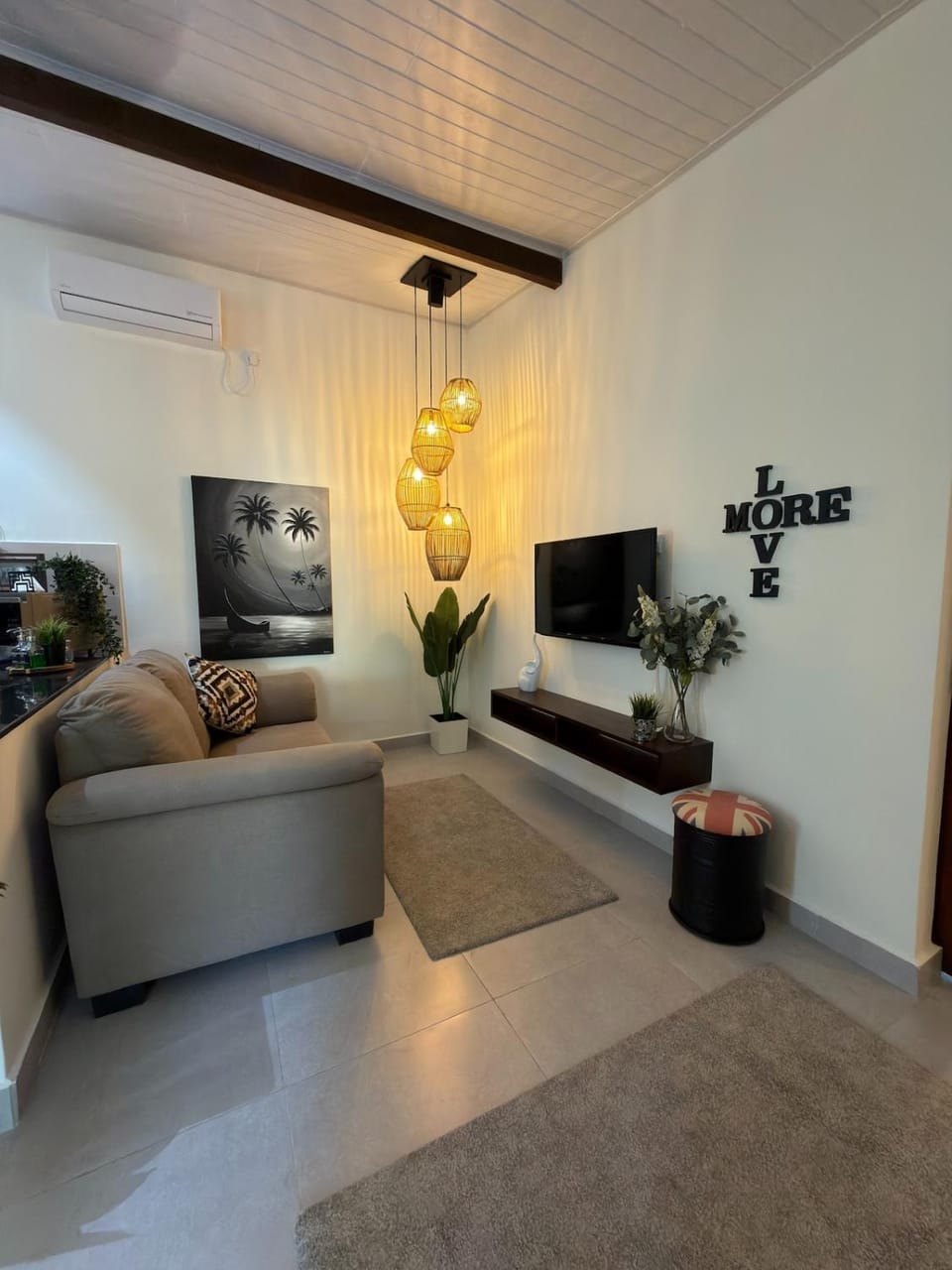 TV and multimedia, Living room, Seating area, air conditioner