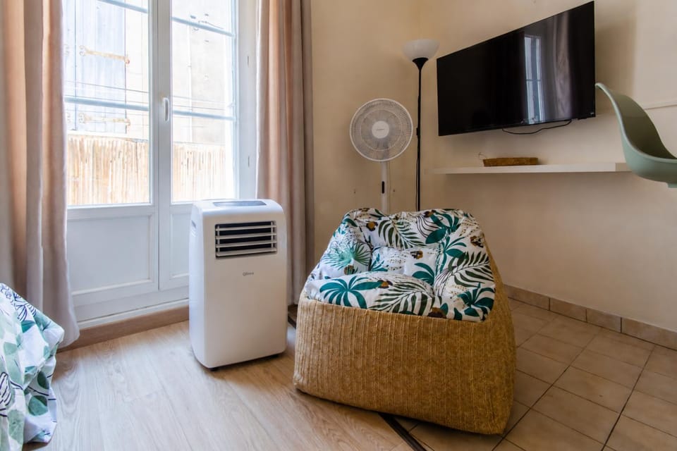 Studio deluxe - climatisé - WIFI - TV connectée - Parking 1mn à pied Apartment in Béziers