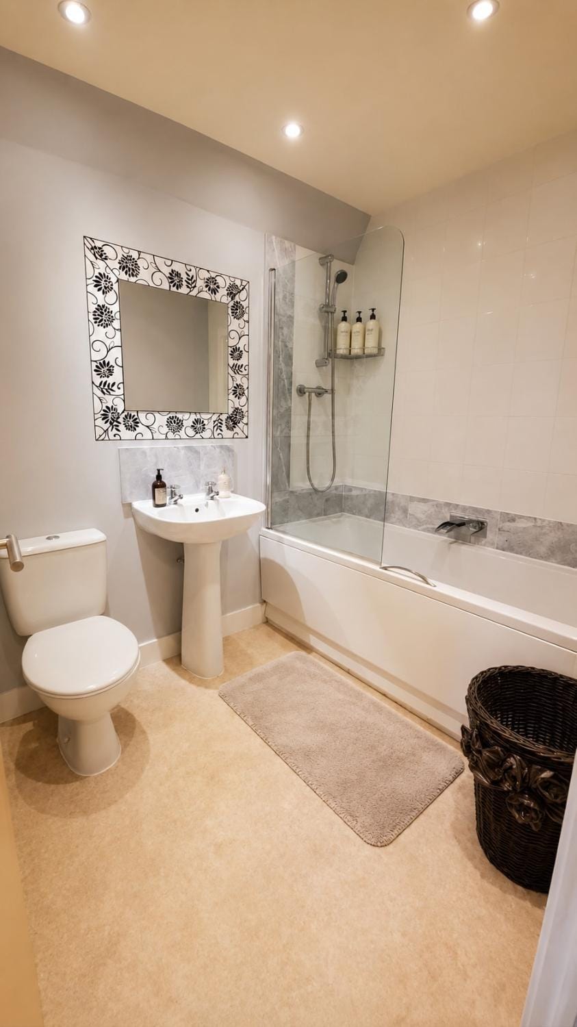 Modern 3BR Home with Free Parking & Near Crewe Station Apartment in Crewe