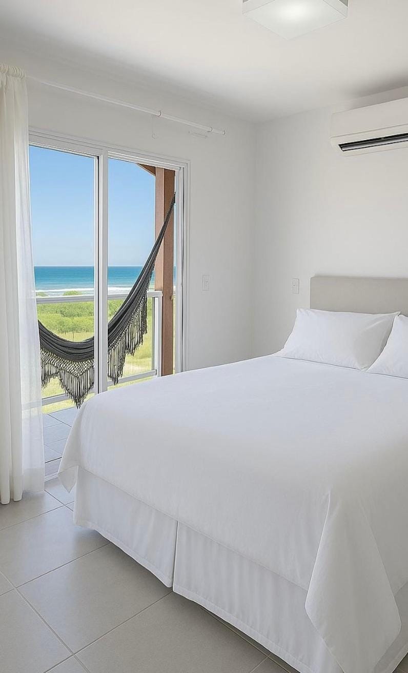 Bed, Natural landscape, Photo of the whole room, Beach, Bedroom, Sea view