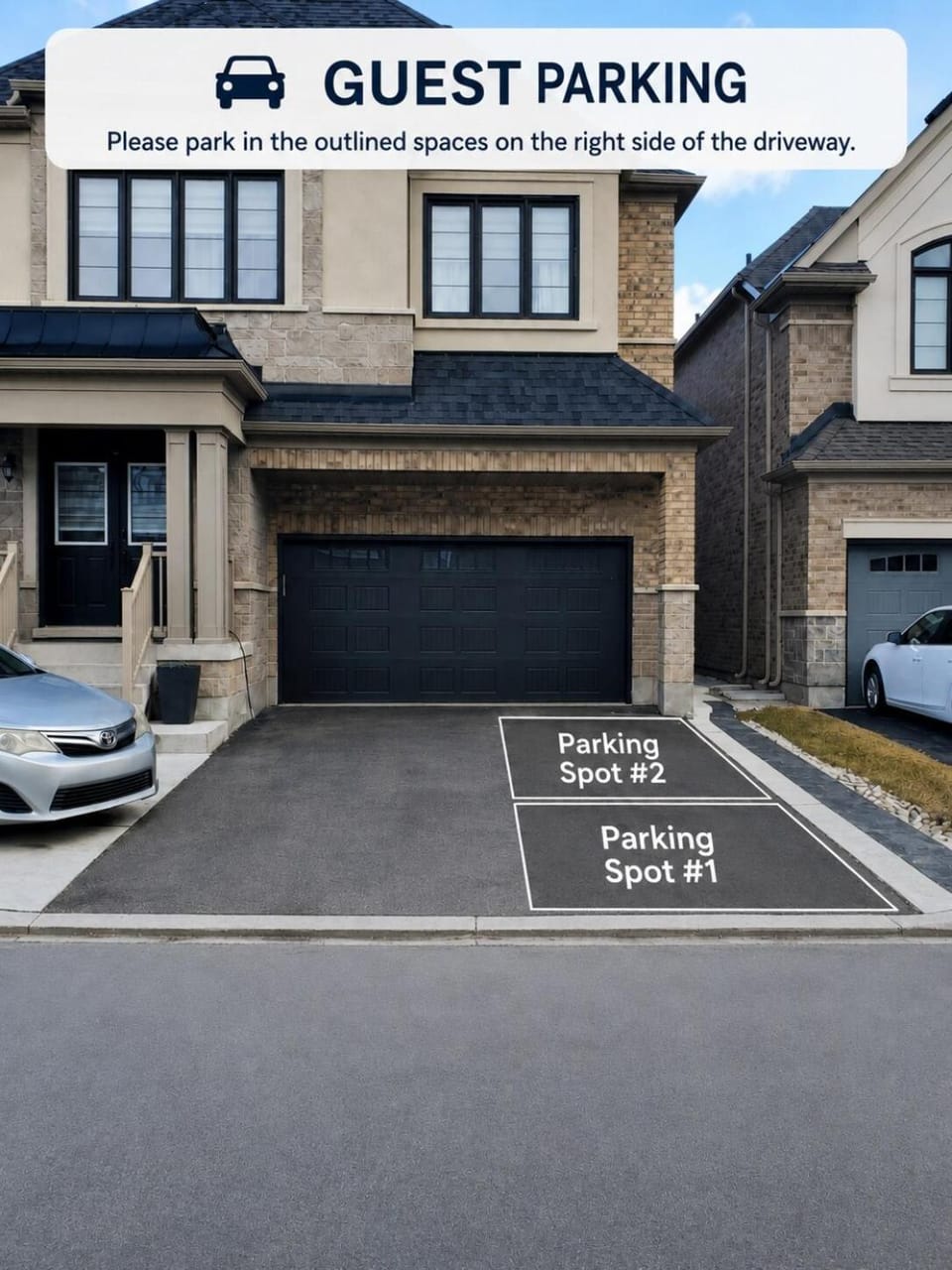 Grand 3BR Dual-Suite Mega Home - 2 Free Parking Apartment in Burlington