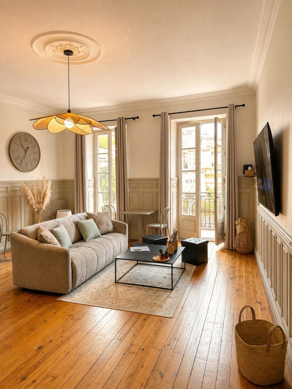 TV and multimedia, Balcony/Terrace, Living room, Photo of the whole room, Seating area