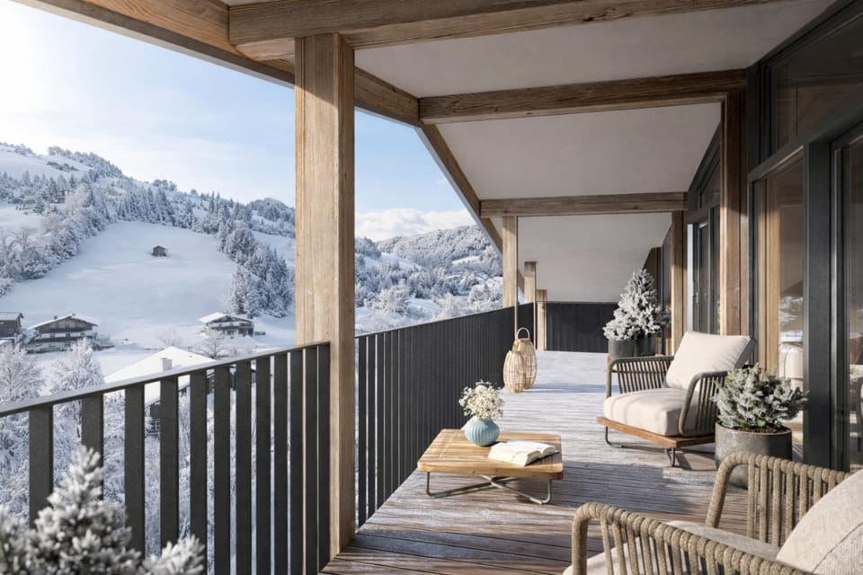Natural landscape, Winter, View (from property/room), Balcony/Terrace