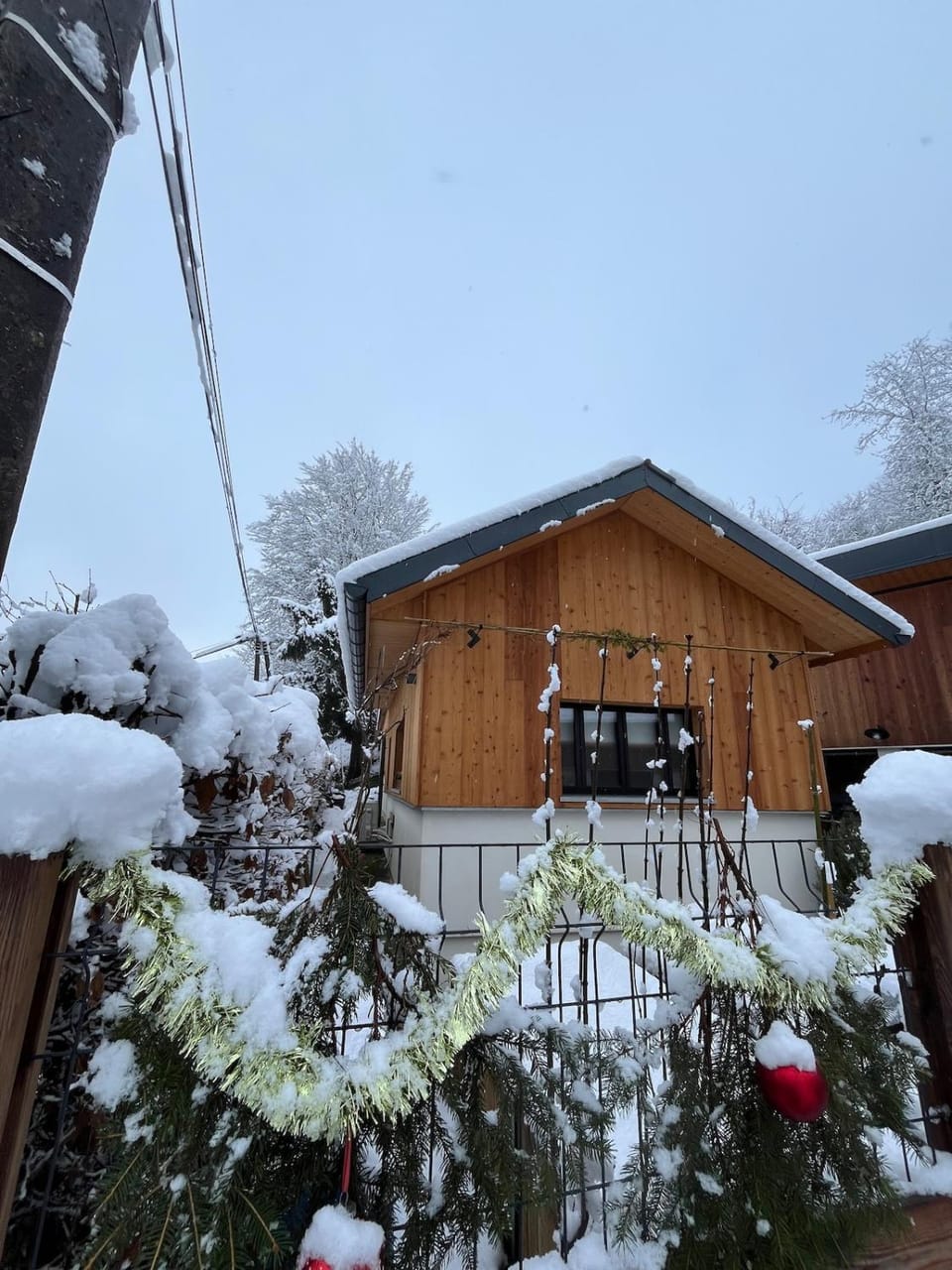 Property building, Day, Winter