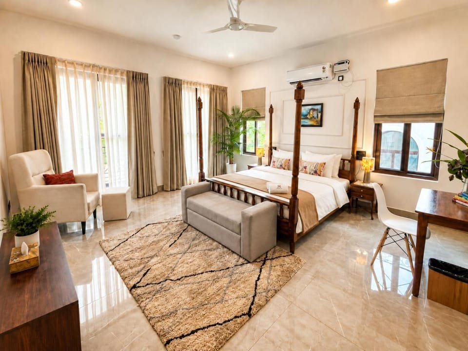 Nistula Avayaja - 4BHK Luxury Private Pool Retreat in Siolim Villa in Goa, India