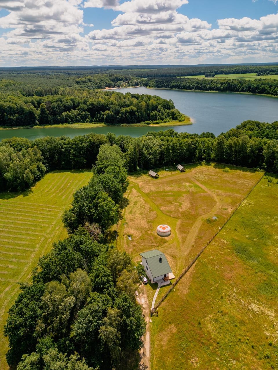 Nearby landmark, Day, Natural landscape, Bird's eye view, Lake view, River view