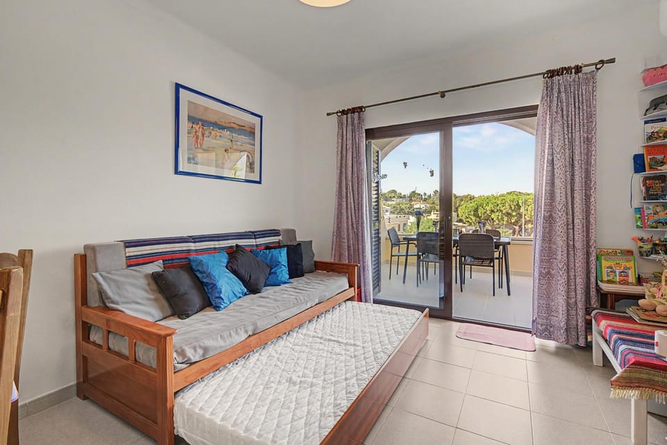 Property building, Living room, Bedroom