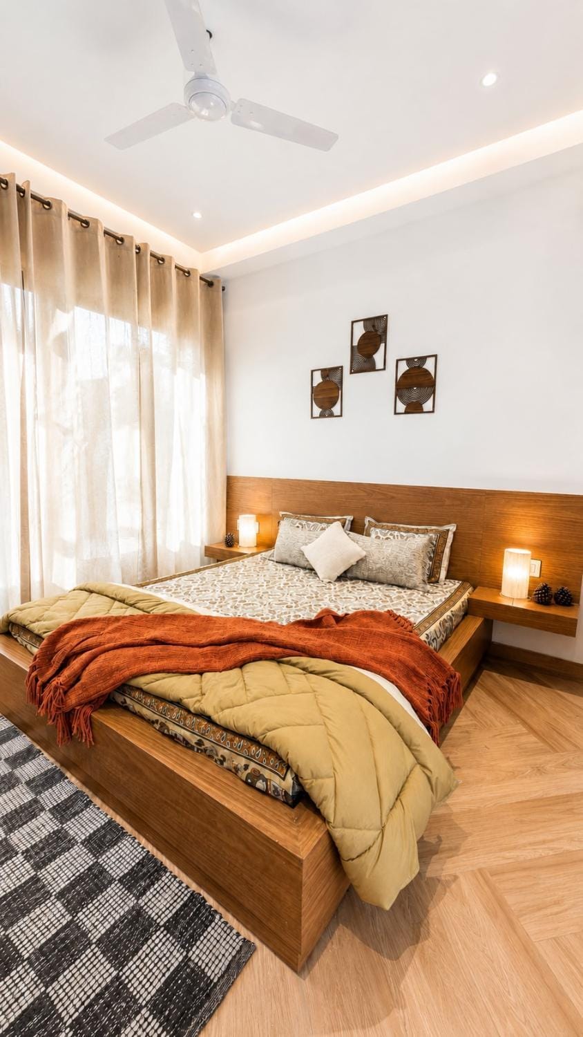 Bed, Bedroom