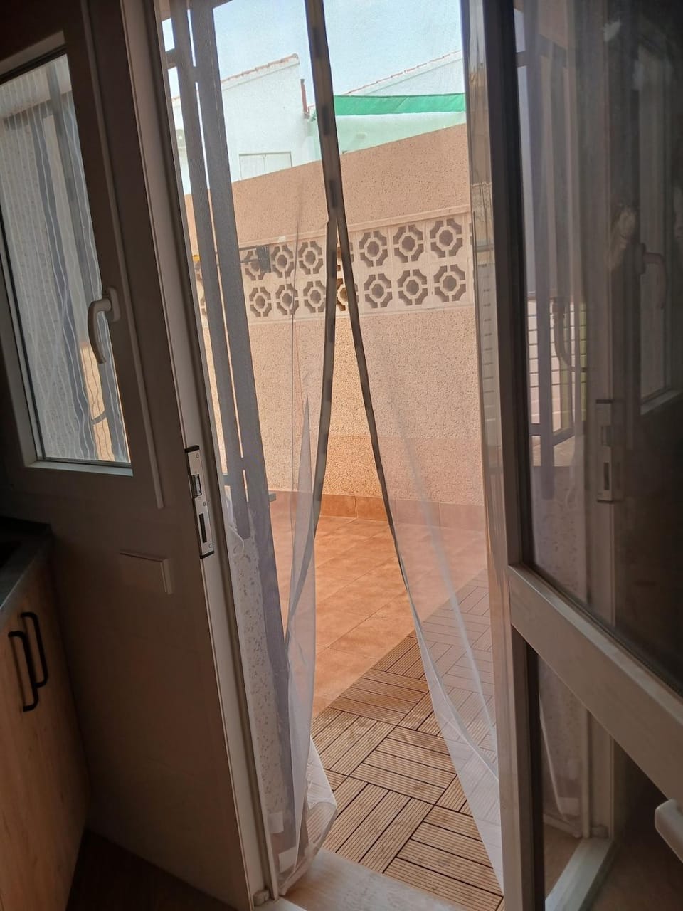 Patio, Inner courtyard view, kitchen