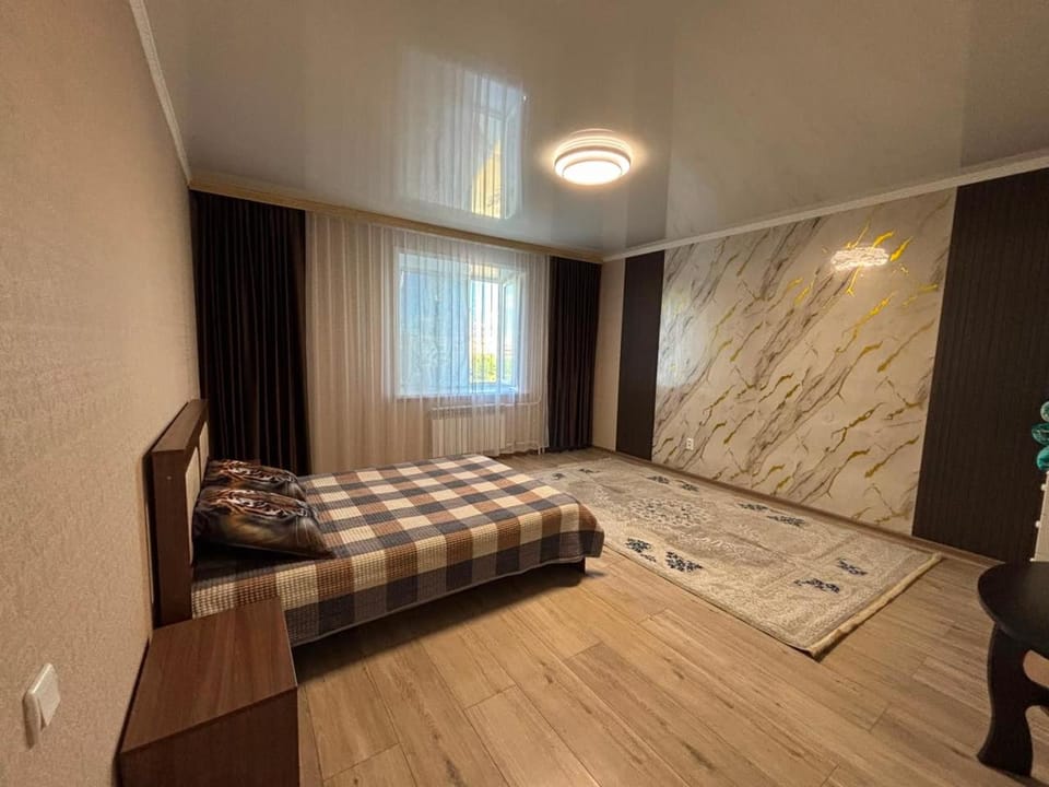 Просторная однокомнатная квартира на набережной Apartment in Kazakhstan