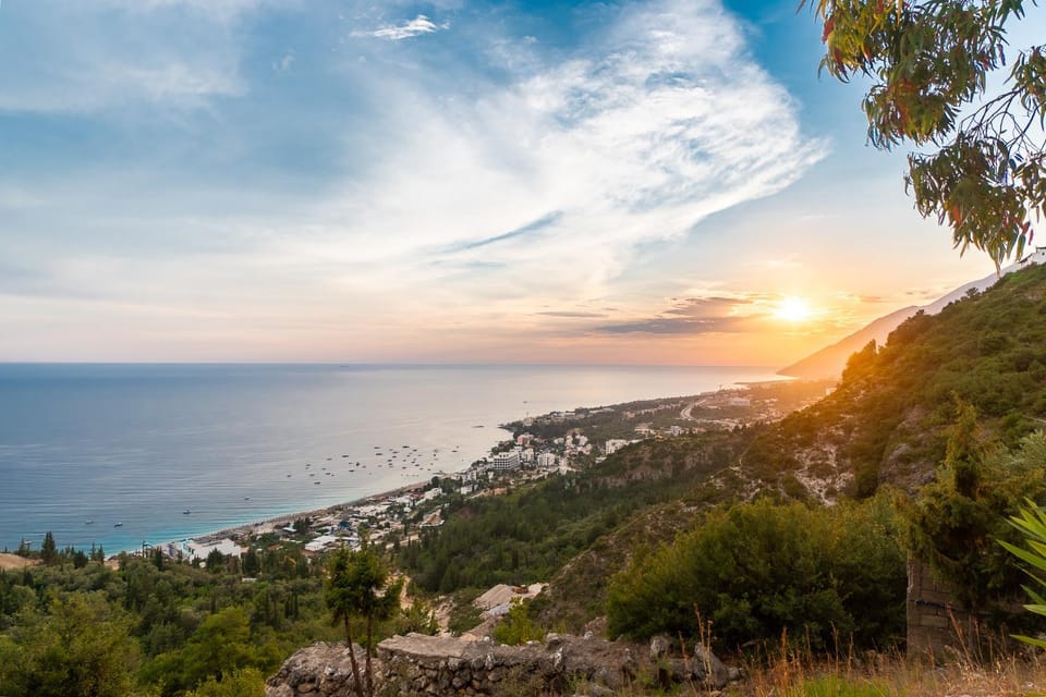 Sea view, Sunset
