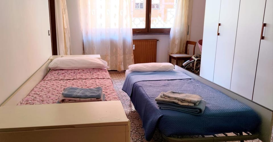 Bed, Photo of the whole room, Bedroom, towels, wardrobe