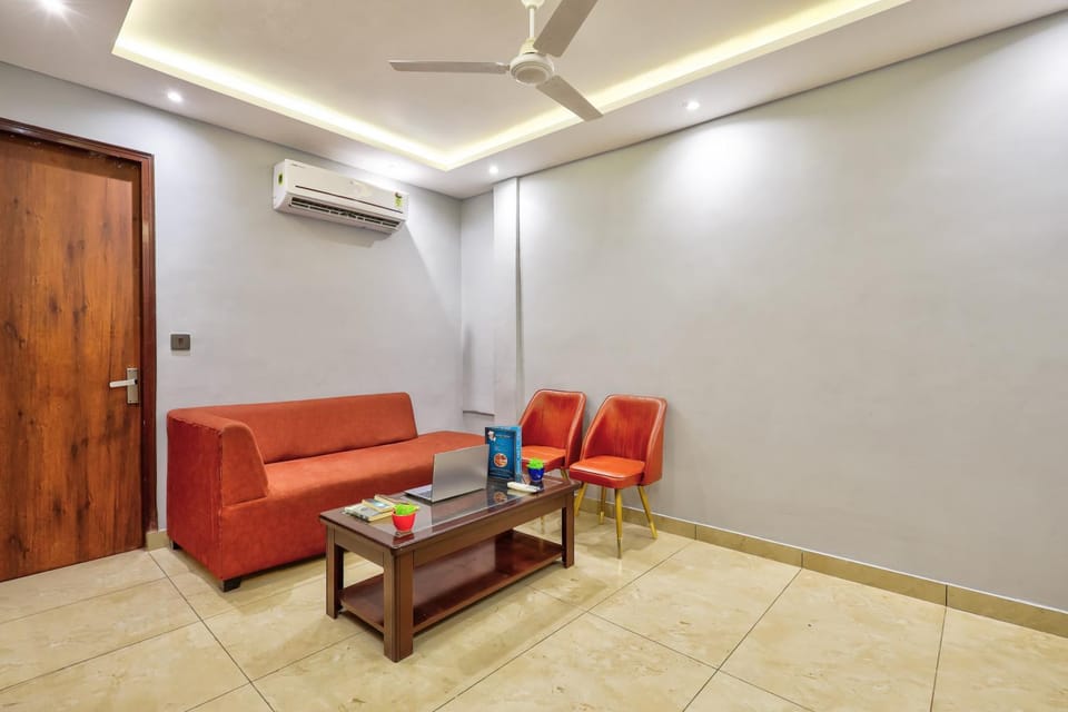 Seating area, air conditioner