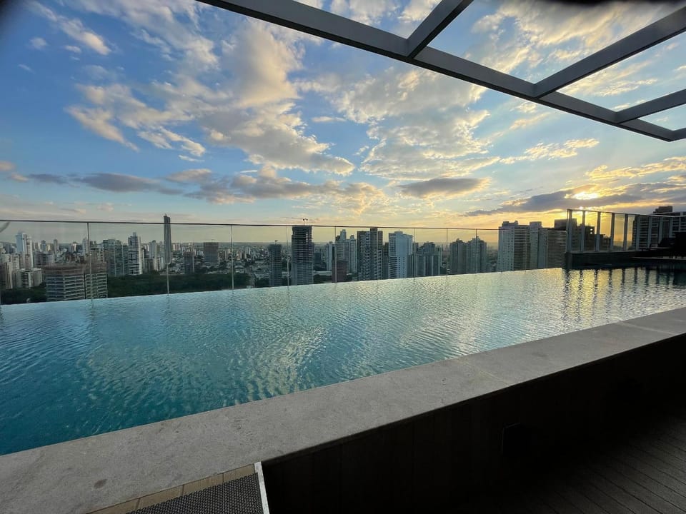 Day, Natural landscape, City view, Pool view, Swimming pool, Sunrise, Sunset