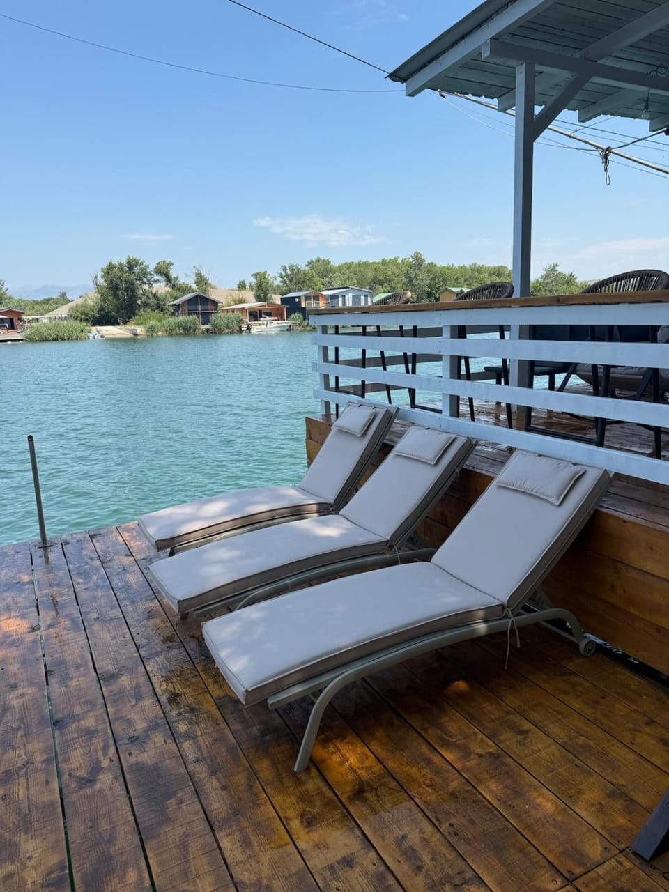River view, sunbed