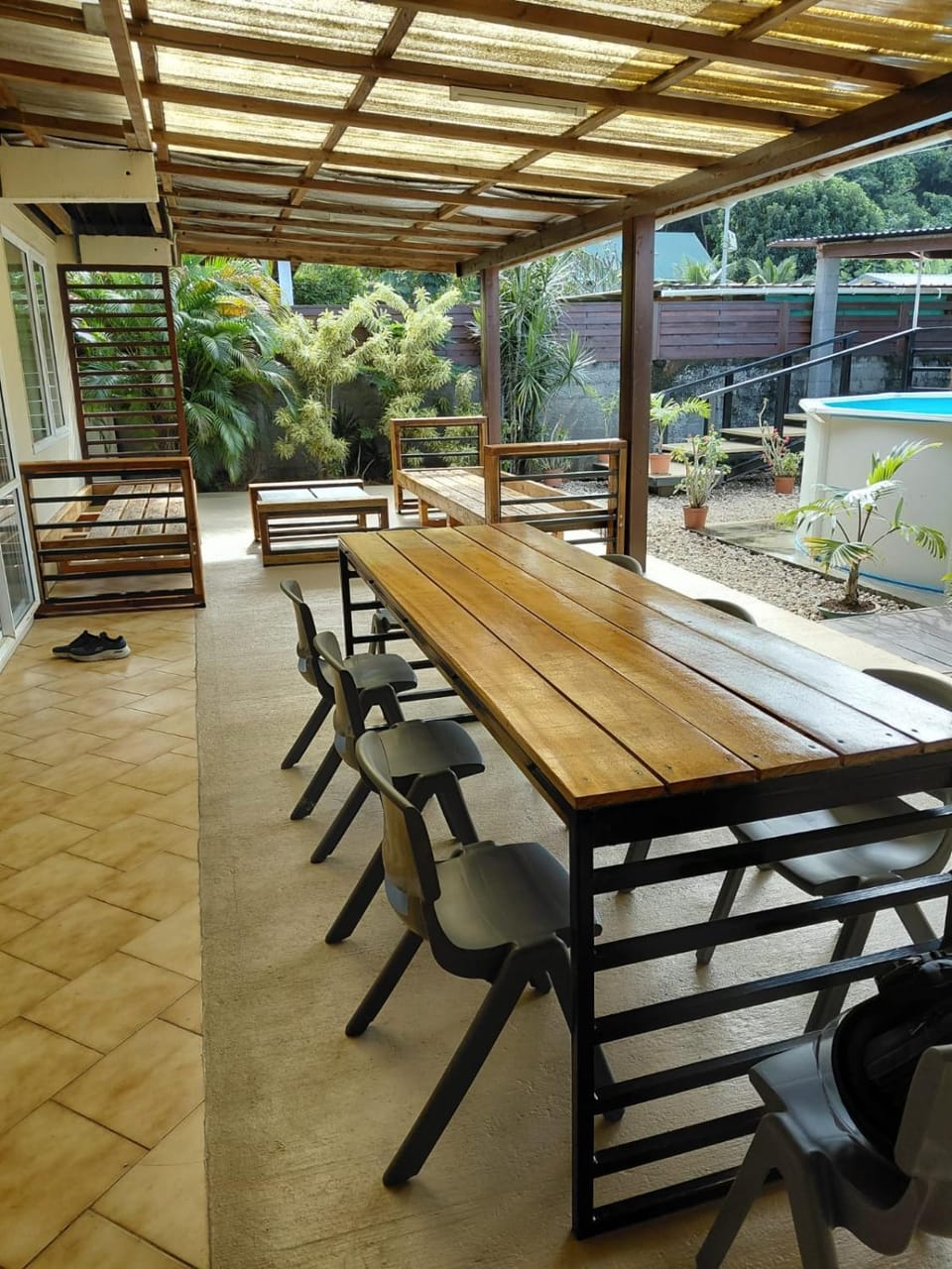 Patio, Dining area