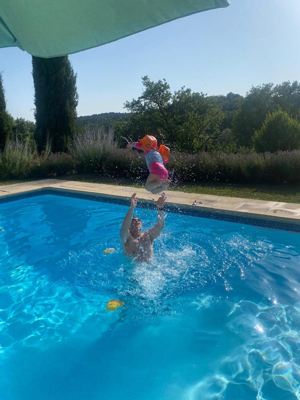 Pool view, Swimming pool, children