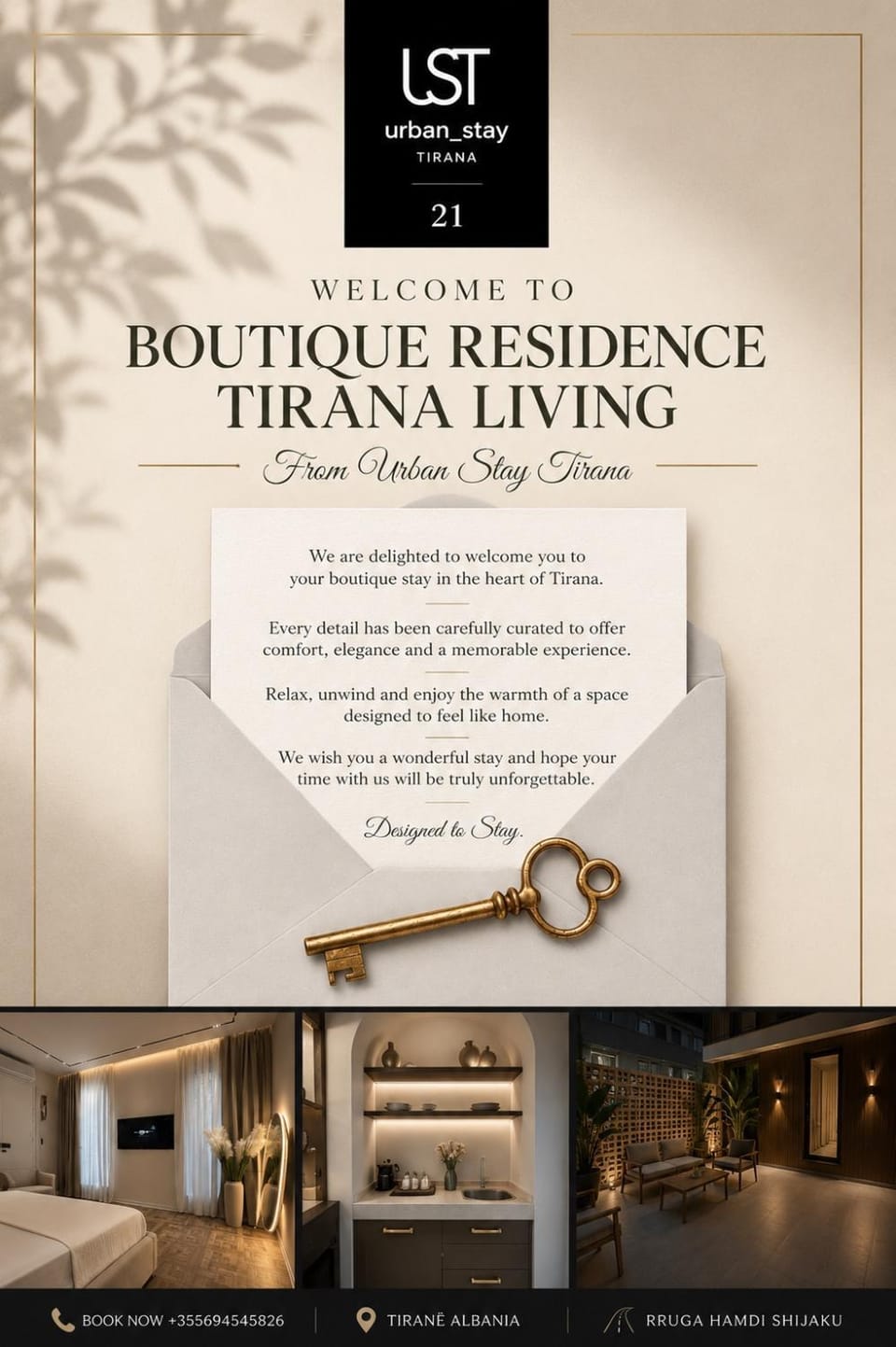 UST Boutique Residence Tirana Apartment in Tirana