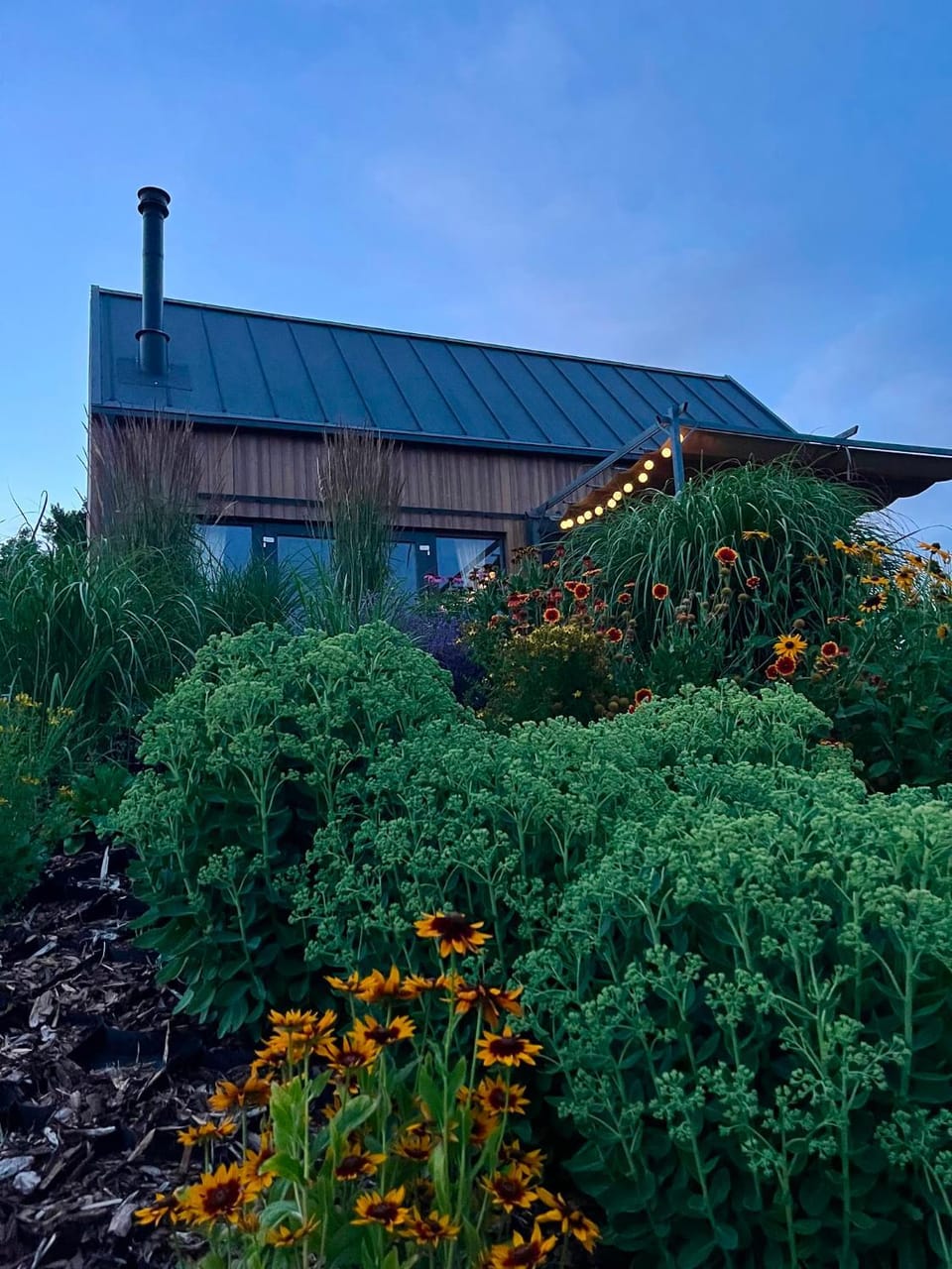 Property building, Garden, Garden view