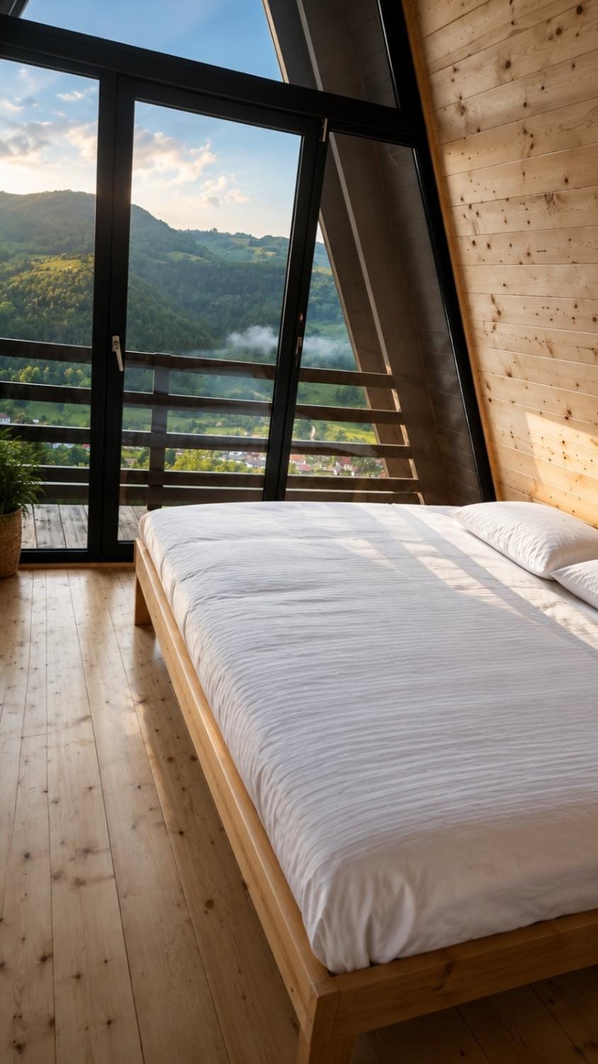 Cabana A-Frame Vidra Alba Chalet in Romania
