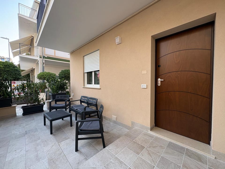 Property building, Patio, Day, View (from property/room), Balcony/Terrace