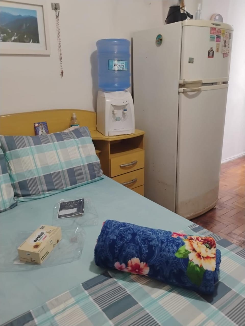 kitchenette Aconchegante Apartment in Santa Teresa