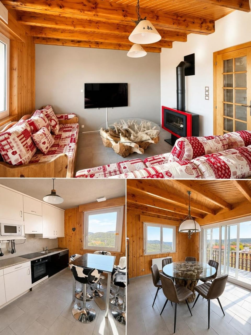 Les hauteurs du lac - independant apartment with panoramic lake views Apartment in Gérardmer