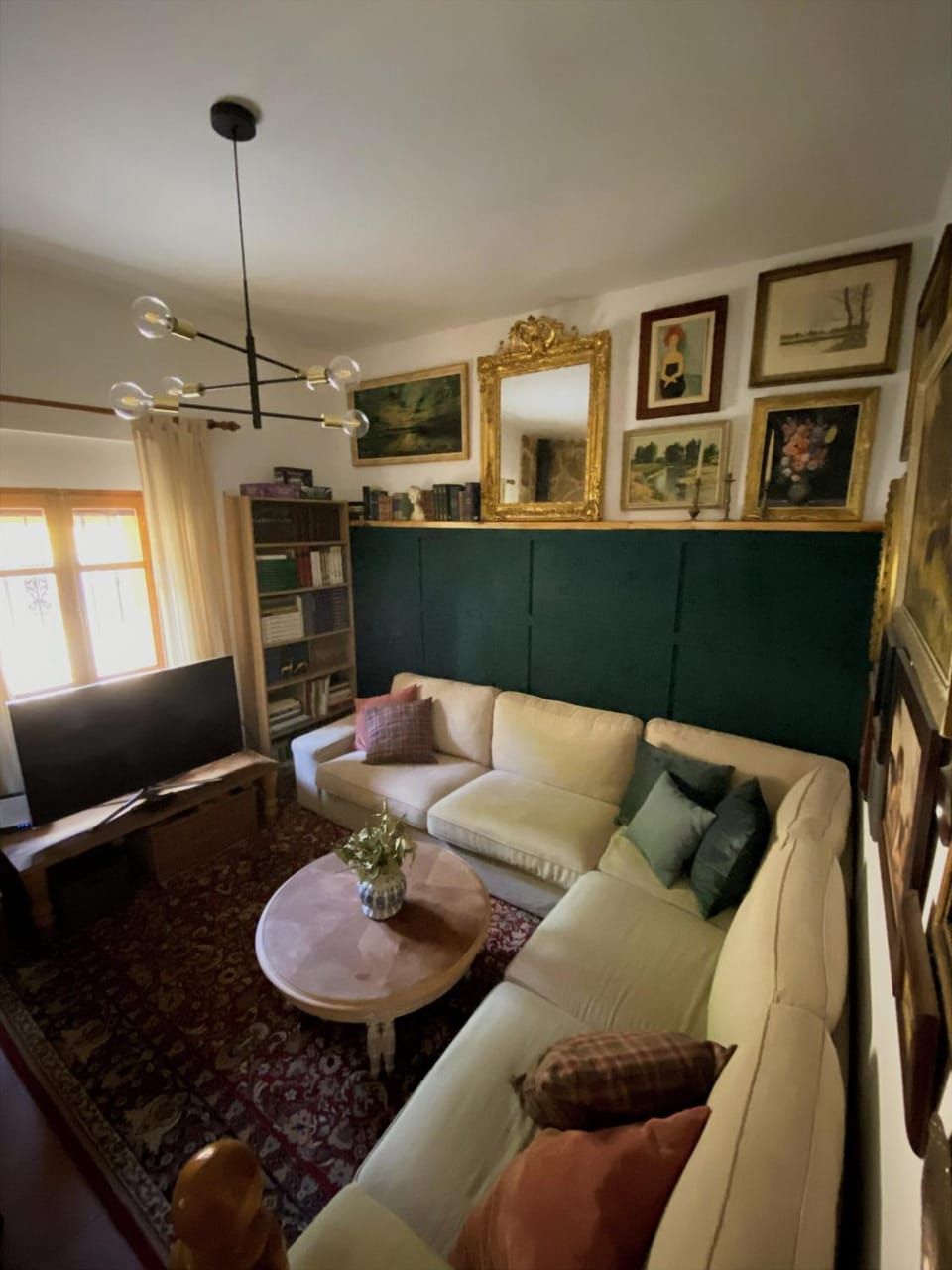 TV and multimedia, Living room, River view, fireplace