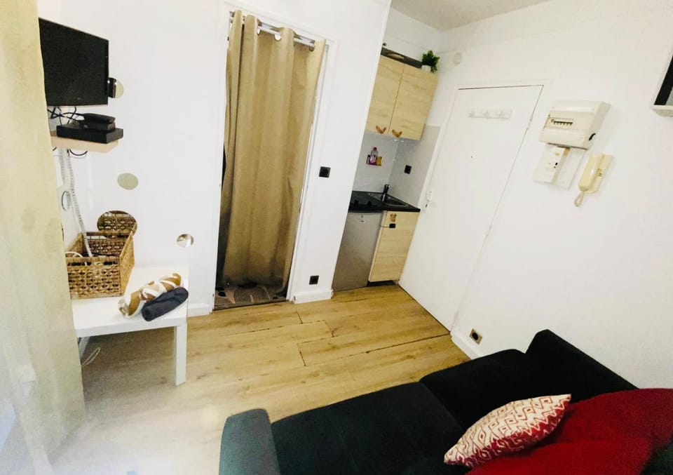 TV and multimedia, Kitchen or kitchenette, Living room, Photo of the whole room