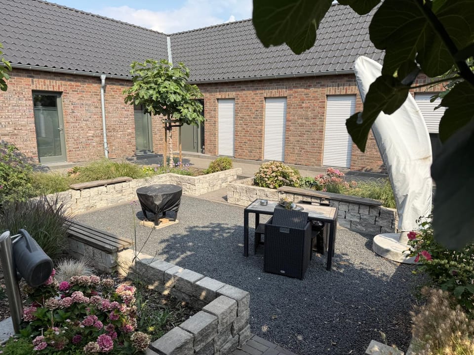 Property building, Patio