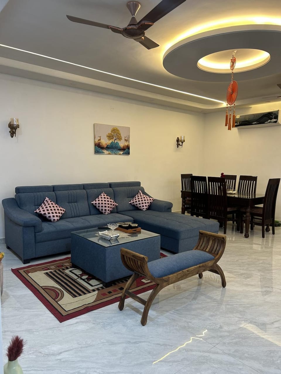 Chic & Modern Getaway with Designer Interiors Apartment in Jaipur