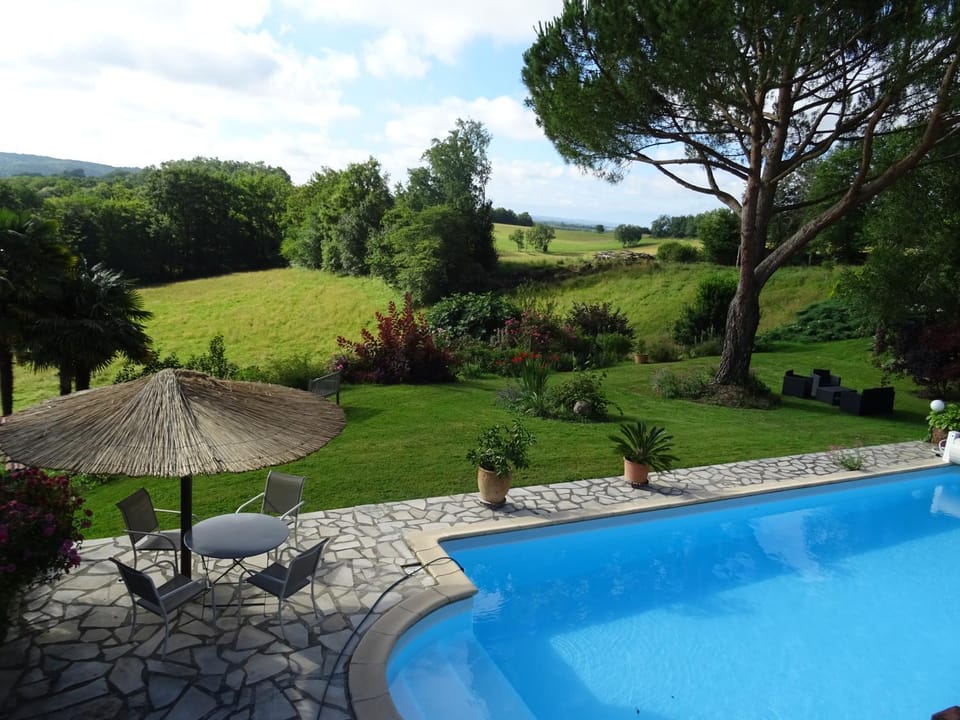 Garden, Pool view