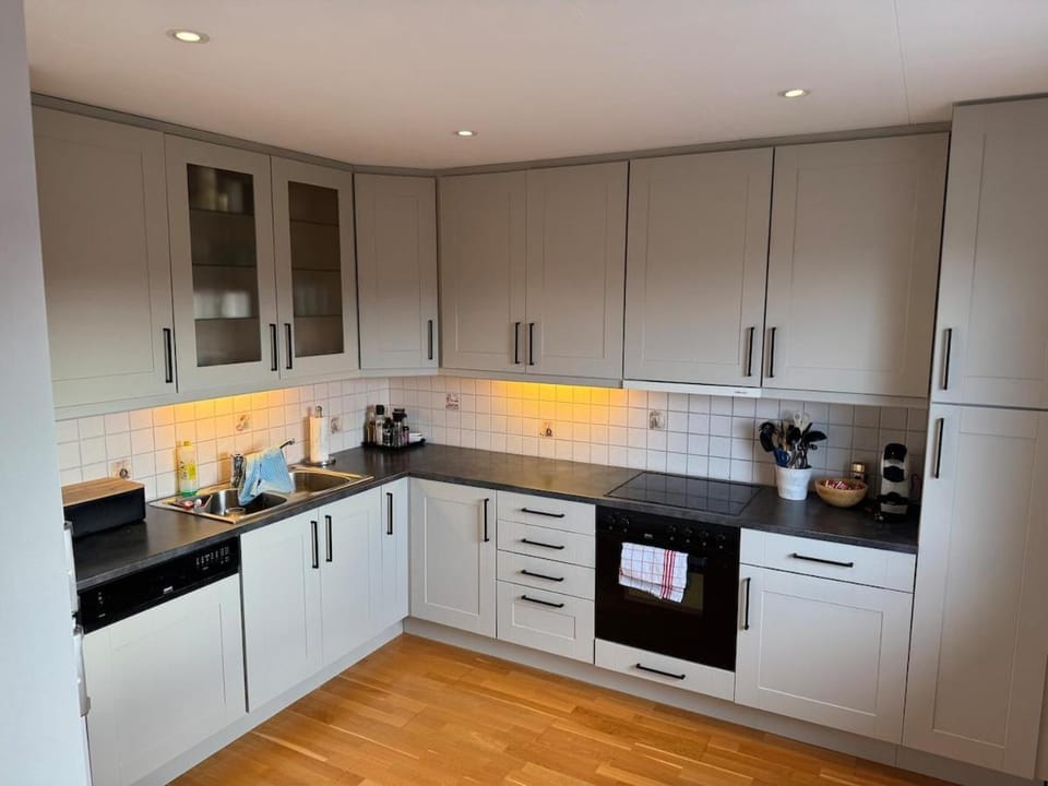 Coffee/tea facilities, dishwasher, stove