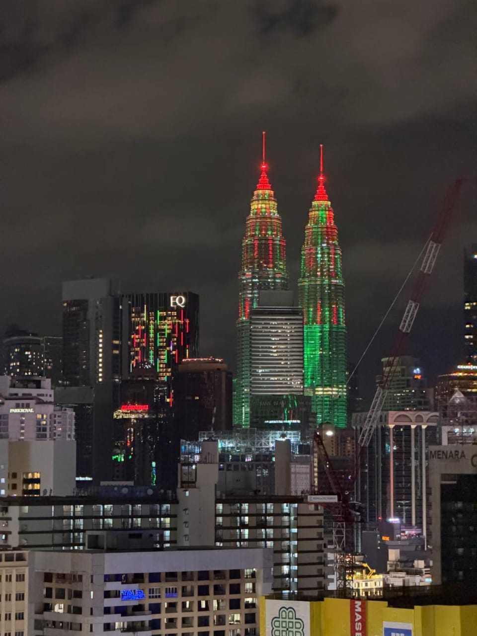 Night, City view