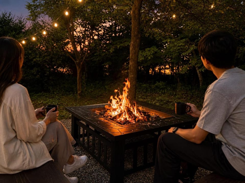 森の音 炭火BbQ 森に囲まれた隠れ家 Chalet in Shiga, Japan