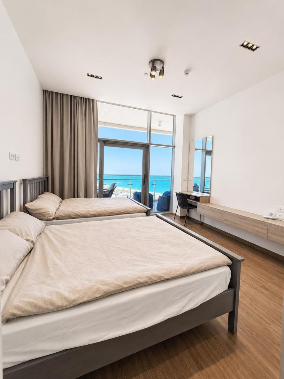 El Alamein Towers Sky High 1BR- 5 beds Sea & City View Apartment in Egypt